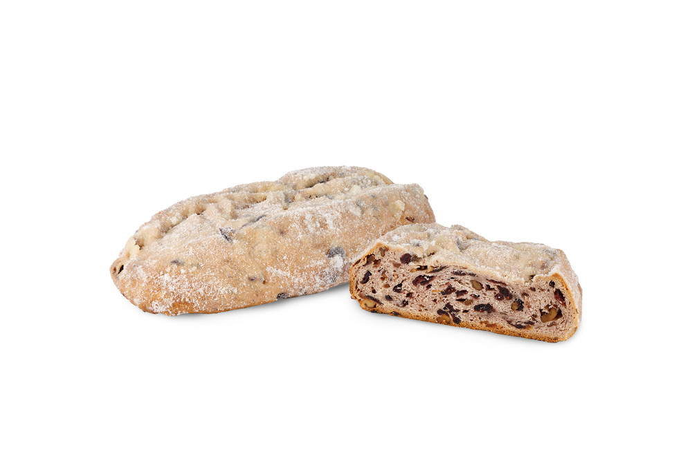 Original Thüringer Cranberry-Nuss-Stollen, mit Walnüssen und Cranberries